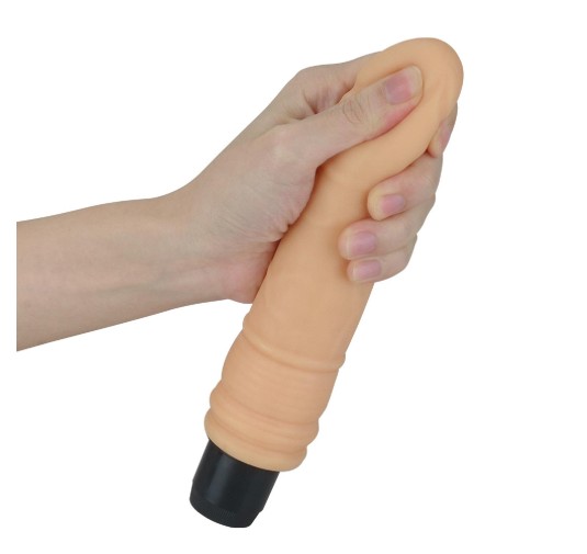 Wibrator realistyczny penis z wibracjami 20 cm